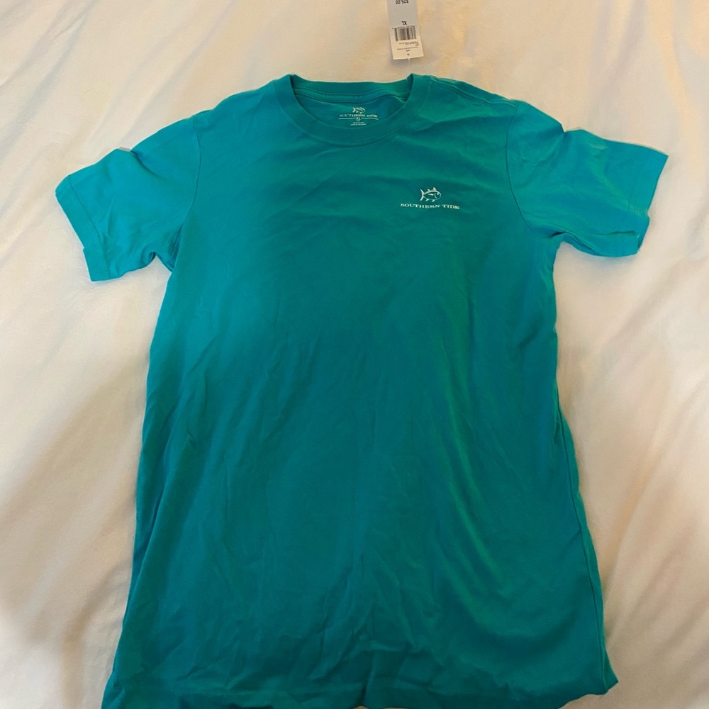 NWT Southern Tide Short Sleeve Shark Tooth SJ Tee